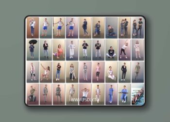 RENDERPEOPLE Mega Bundle, World’s Largest 3D People Model