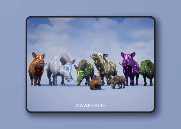Realistic Boars v4.1 for Unreal Engine 1 Realistic Boars v4.1