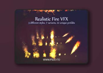 Realistic Fire VFX V3.5 for Unreal Engine 6 Realistic Fire VFX V3.5