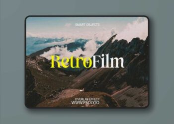 Retro Film Overlay Photo Effect for Photoshop 6 Retro Film Overlay Photo Effect for Photoshop