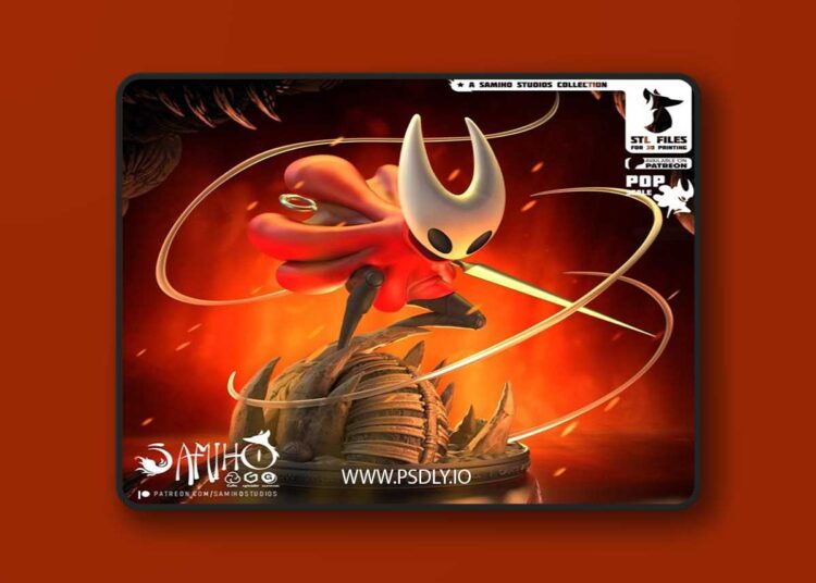 Samiho Studios – Hornet Silksong – 3D Print Model STL 1 Samiho Studios – Hornet Silksong – 3D Print Model STL