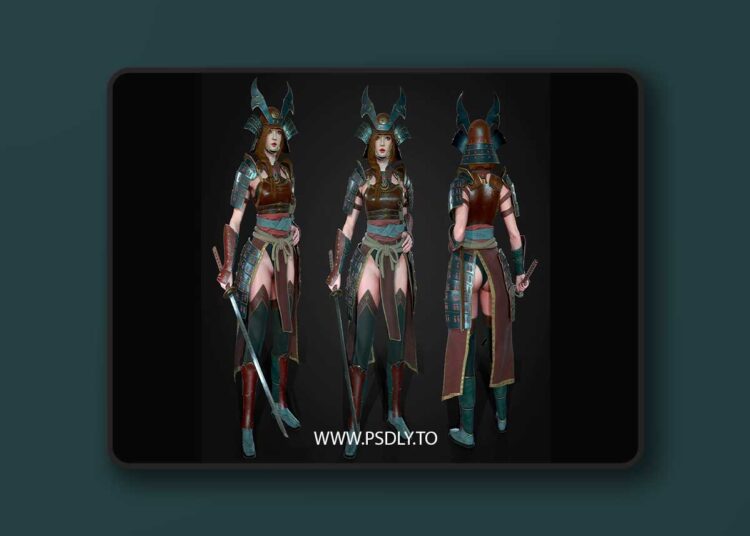 Samurai Girl by Mihail Kamenker (4.21 – 4.27 and 5.0 – 5.6)