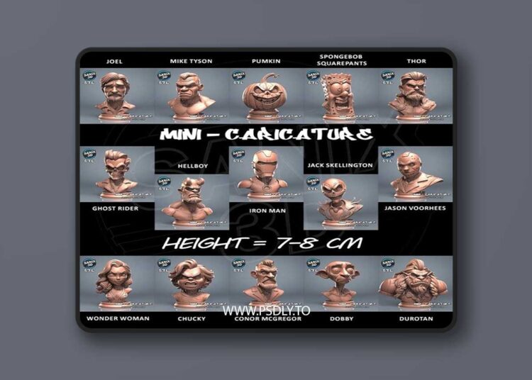 Sanix – Minis September 2025 – 3D Print Model STL 1 Sanix – Minis September 2025 – 3D Print Model STL