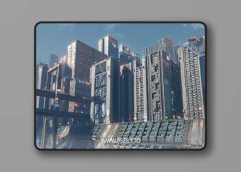 Sci-Fi Cityscape Kitbash – Residential 7 Sci-Fi Cityscape Kitbash – Residential