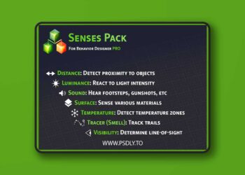 Senses Pack for Behavior Designer Pro v1.0.5 7 Senses Pack for Behavior Designer Pro v1.0.5