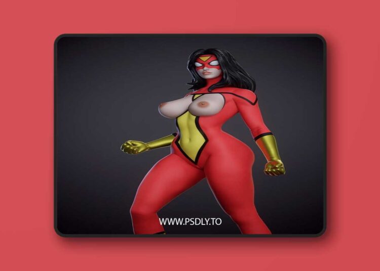 Shadaloo Studios – Spider-Woman NSFW – 3D Print Model