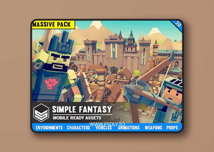 Simple Fantasy - Cartoon Assets v1.1.7 1 Simple Fantasy - Cartoon Assets v1.1.7