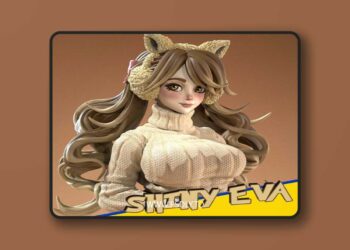 Siryll Art – Shiny Eva – 3D Print Model STL