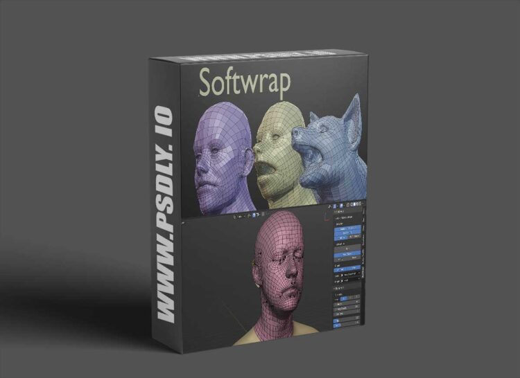 Softwrap - Dynamics For Retopology v2.1.2 for Blender 1 Softwrap - Dynamics For Retopology v2.1.2 for Blender