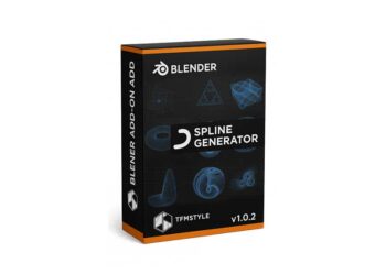 Spline Generator v1.0.2 for Blender 6 Spline Generator v1.0.2 for Blender