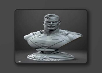 Stalyn Quito – Superman Bust – 3D Print Model STL 7 Stalyn Quito – Superman Bust – 3D Print Model STL