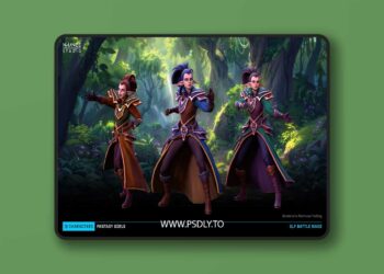 Stylized Fantasy Girls NPC Pack #3 (5.1+) 5 Stylized Fantasy Girls NPC Pack #3 (5.1+)