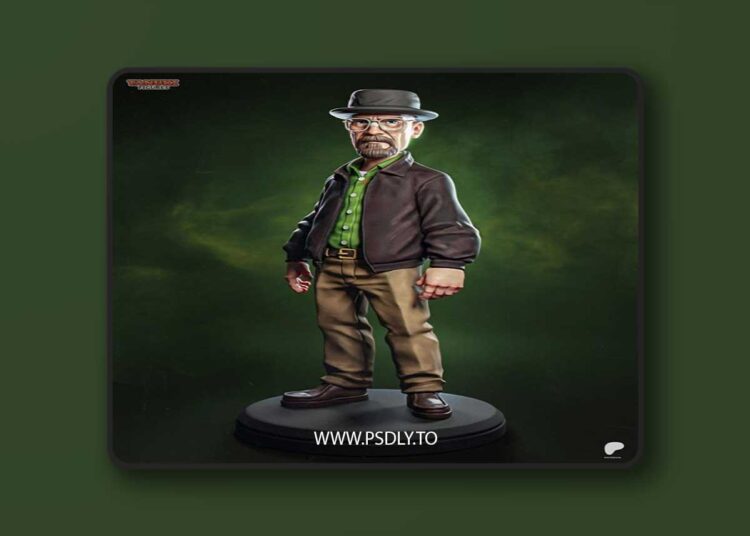 Tanuki Figures – Heisenberg Toon – 3D Print Model STL