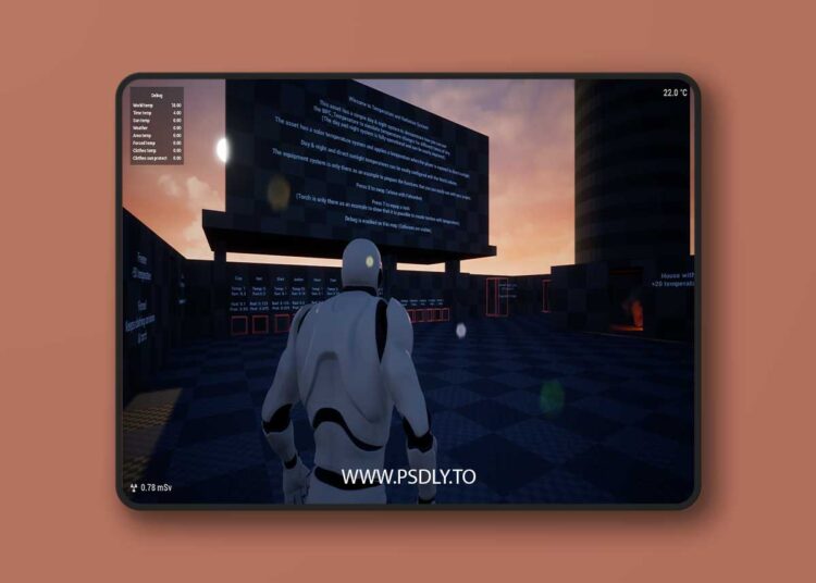 Temperature and Radiation System (Replicated - With day and night) [5.4+]