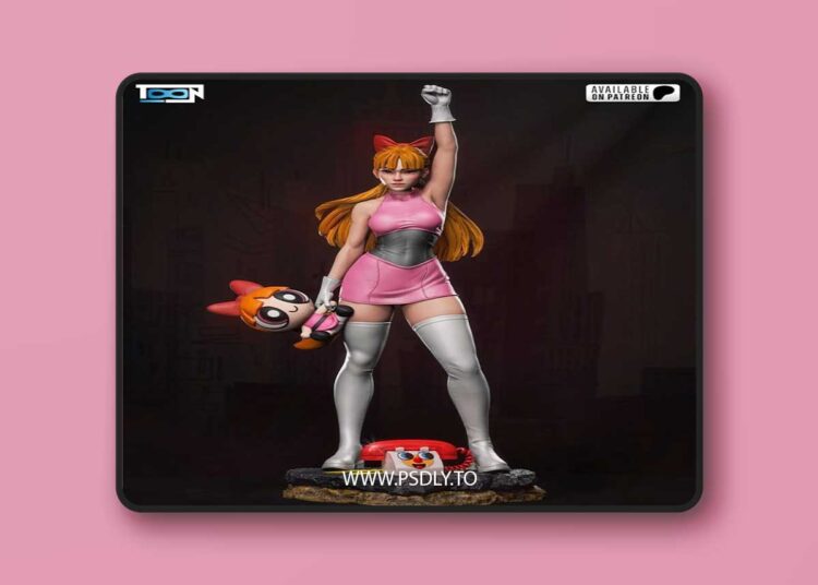 Toon Studios – Blossom – 3D Print Model STL