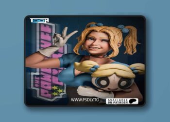 Toon Studios – Bubbles – 3D Print Model STL 6 Toon Studios – Bubbles – 3D Print Model STL