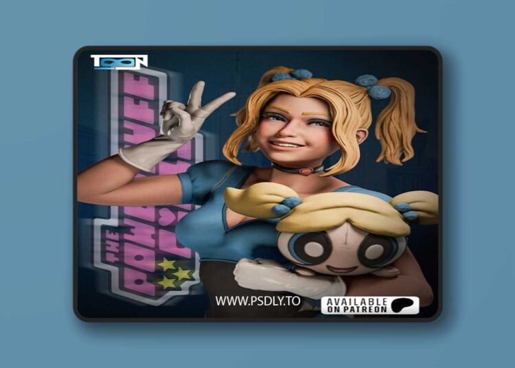 Toon Studios – Bubbles – 3D Print Model STL 1 Toon Studios – Bubbles – 3D Print Model STL