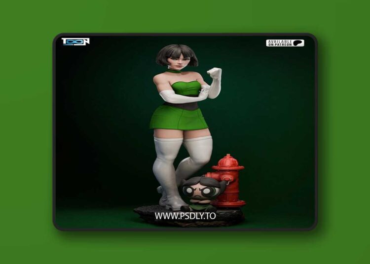 Toon Studios – Buttercup – 3D Print Model STL