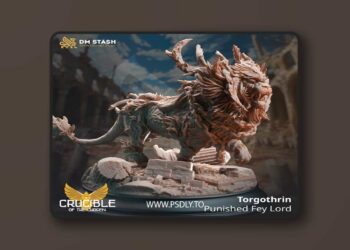 Torgothrin – Punished Fey Lord – 3D Print Model 6 Torgothrin – Punished Fey Lord – 3D Print Model