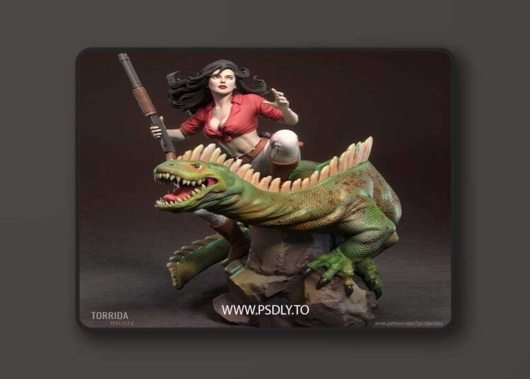 Torrida Minis – Hannah Dundee – 3D Print Model STL 1 Torrida Minis – Hannah Dundee – 3D Print Model STL