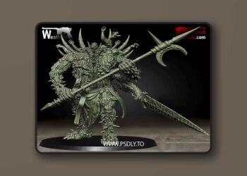 Trench Stench – Fang of the Seething Black – Desecrated Saint – 3D Print Model 6 Trench Stench – Fang of the Seething Black – Desecrated Saint – 3D Print Model