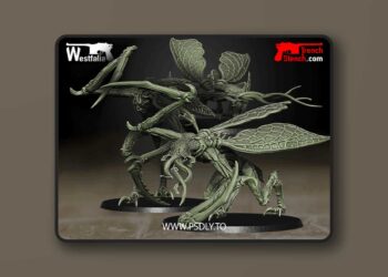 Trench Stench – Fang of the Seething Black – Pit Locusts – 3D Print Model 7 Trench Stench – Fang of the Seething Black – Pit Locusts – 3D Print Model