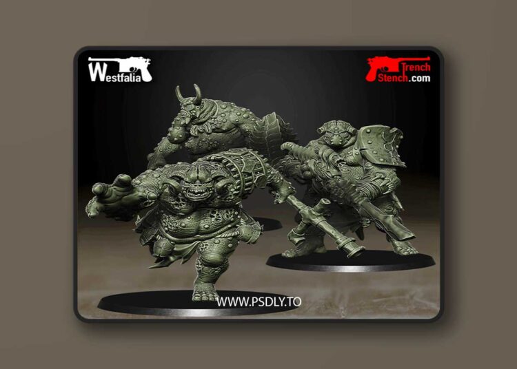 Trench Stench – Fang of the Seething Black – Trolls – 3D Print Model