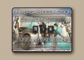 Universal Locomotion v2.0 (5.5+) for Unreal Engine 4 Universal Locomotion v2.0 (5.5+)