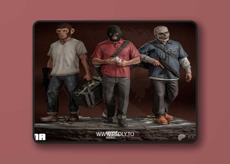 VS3D – GTA V – Diorama – 3D Print Model STL