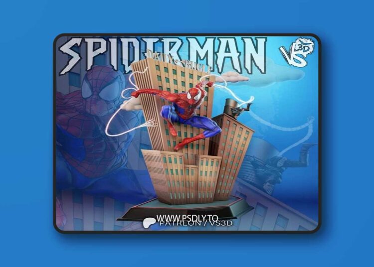 VS3D – Spider-man – 3D Print Model STL