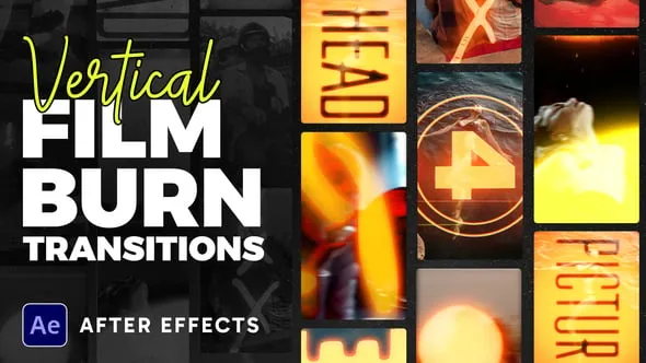 Videohive - Vertical Film Burning Transitions - 60349128 1 Vertical Film Burning Transitions