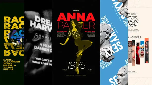Videohive - 10 Animated Posters - 60040165