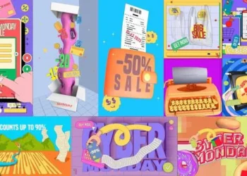 Videohive - Animated Looping Cyber Monday Graphics - 60470616 4 Videohive - Animated Looping Cyber Monday Graphics - 60470616