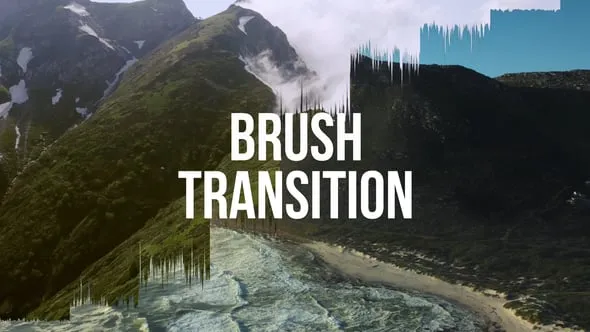 Videohive Brush Transition 60482784