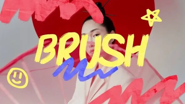 Videohive - Brush Typogtaphy and Elements - 60175226