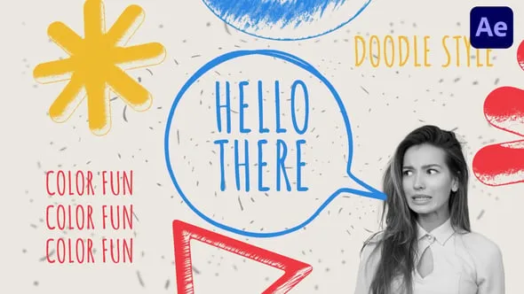 Videohive - Colorful Sketch Speech Intro - 60467827 - 1 Colorful Sketch Speech Intro