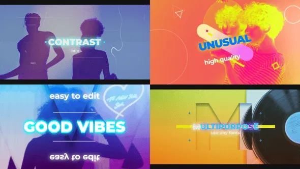 Videohive - Contrast Intro for After Effects - 60023215