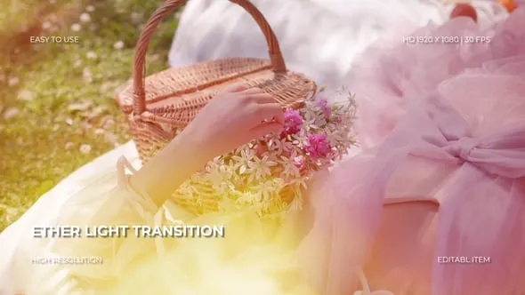 Videohive - Ether Light Transition - 60480964