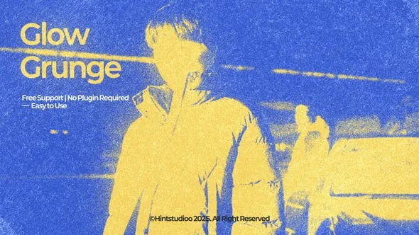 Videohive - Glow Grunge Overlay - 60317205 -