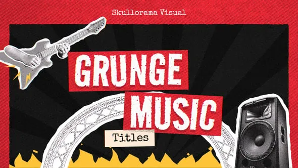 Videohive - Grunge Music Titles - 60139382