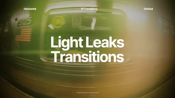 Videohive - Light Leaks Transitions - 60174042