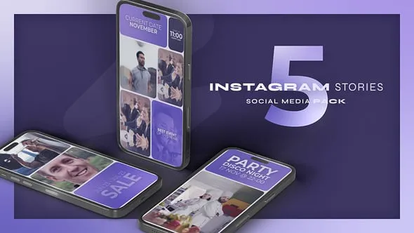 Videohive - Multi Screen Instagram Reel Split - 60497690