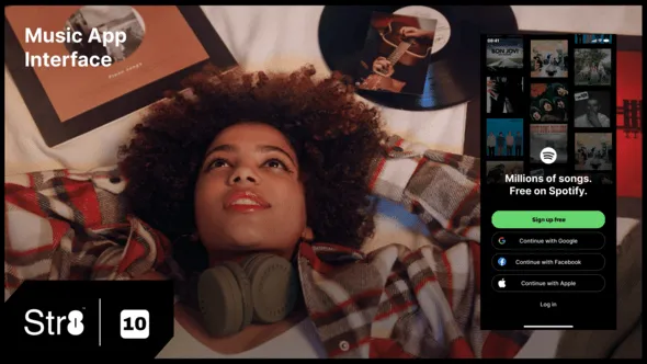 Videohive - Music App Interface - 60408784