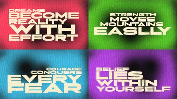 Videohive - Noise Text Transitions - 60482133