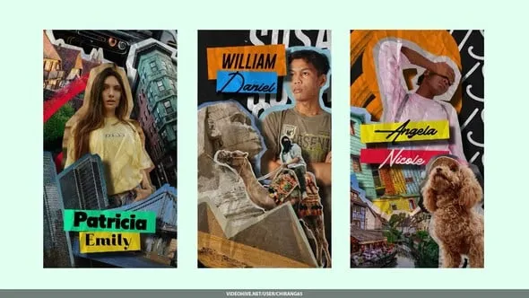 Videohive - Photo Collage Stories - 60160192