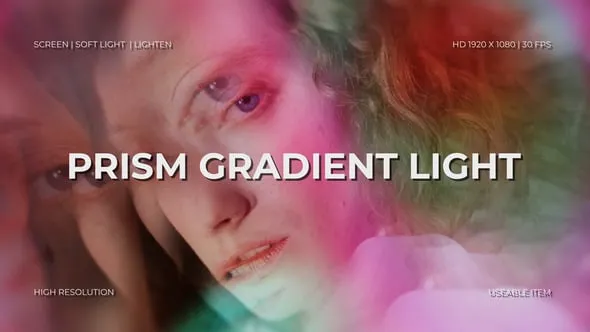 Videohive - Prism Gradient Light Effect - 60123243