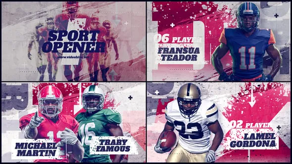 Videohive - Sport Player Intro - 60152939