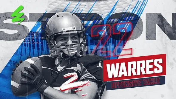 Videohive Sport Player Introduction 58527330