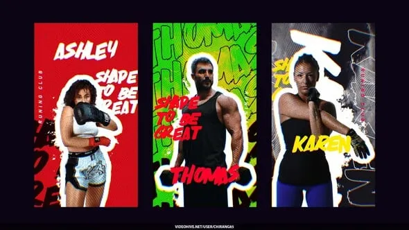 Videohive - Sports Gym Stories - 59930850