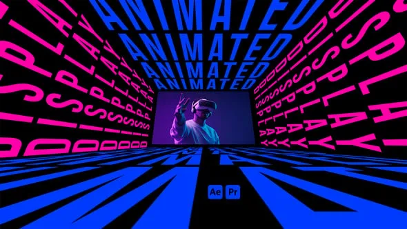 Videohive - Titles Animated Display Horizontal - 60205433